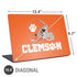 Clemson University Football Universal Laptop 16.6in (13.4 x 9.7in) Skin